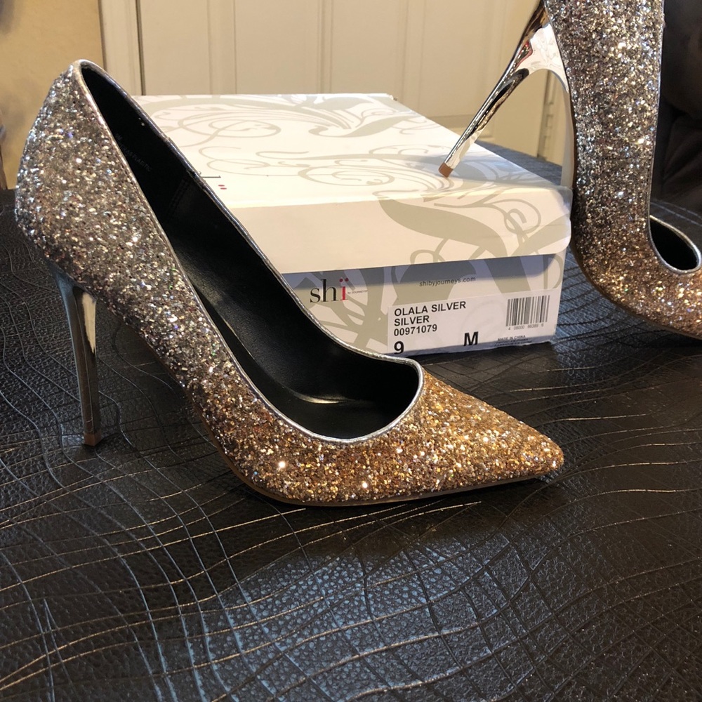 Gold/Rose Gold/Silver Heels